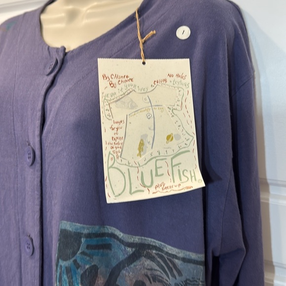 Vintage Bluefish Maxi swing dress size 1 fits 10/12 NWOT - Picture 4 of 12